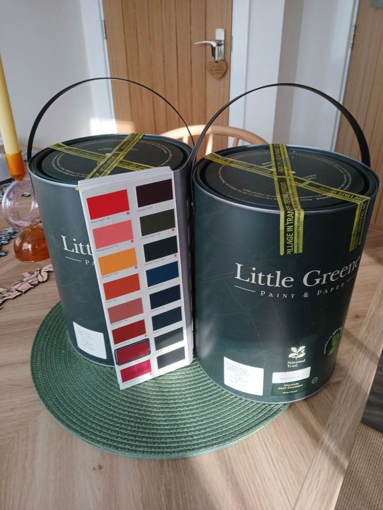 2 x 10 Litre Little Greene Emulsion Paint (Baked Cherry)