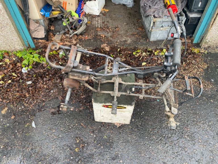 Suzuki LT50 complete frame no cracks or welds