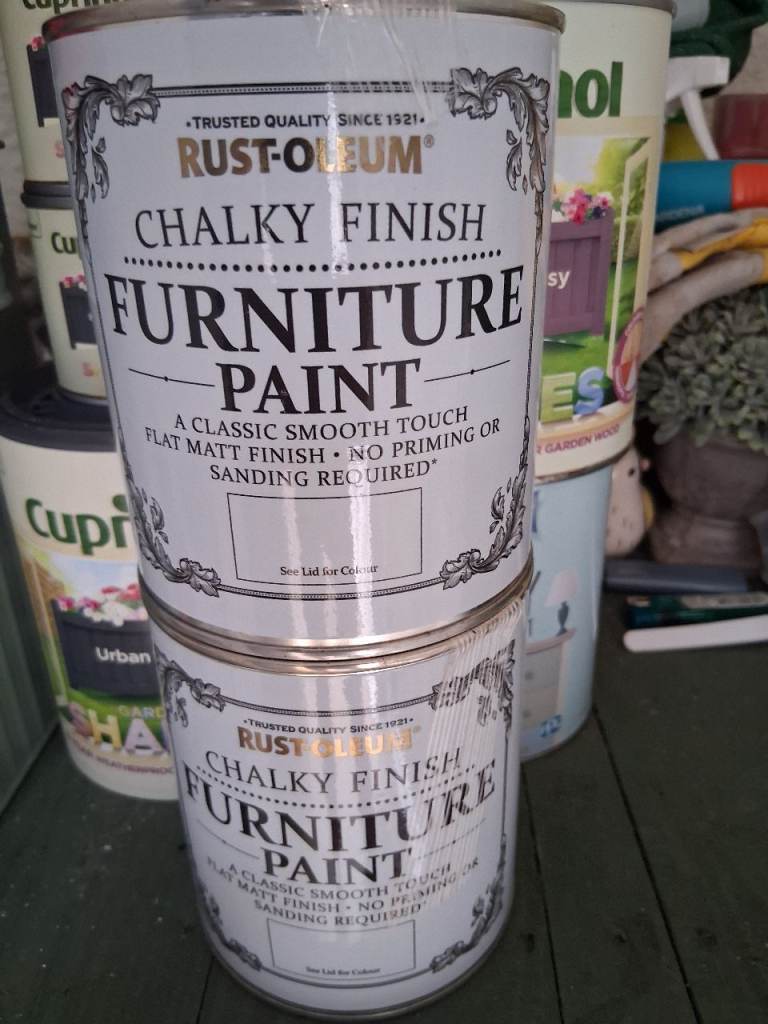 Rustoleum Chalky Finish Furniture Paint - Lilac Wine 750ml