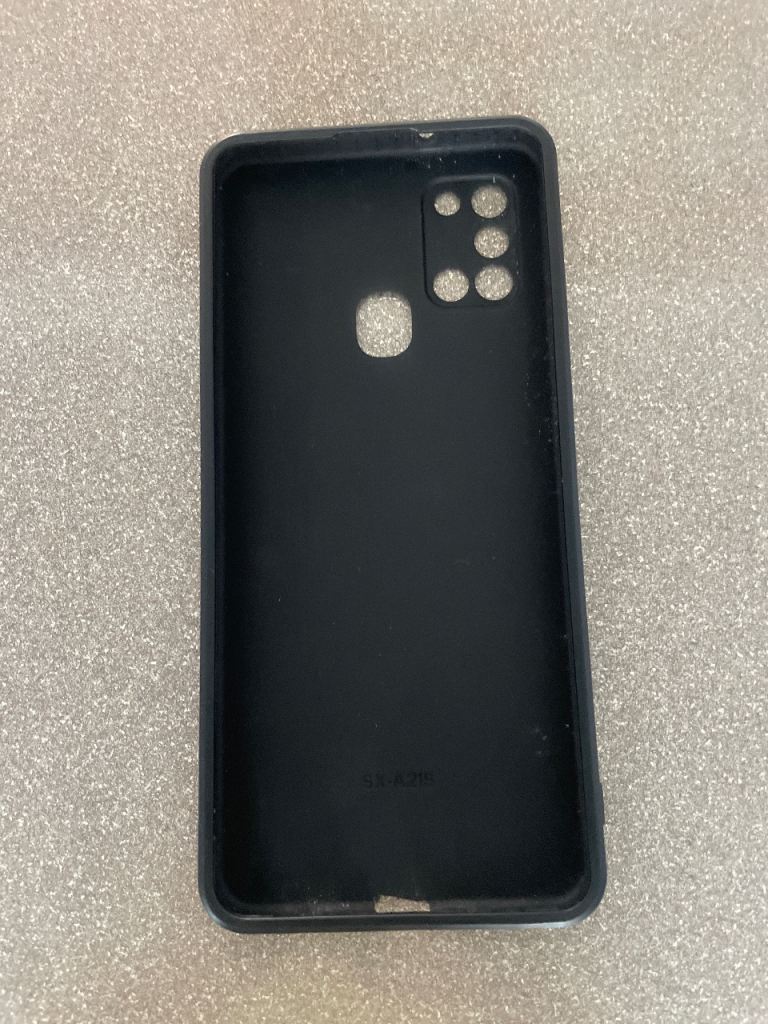 Black Samsung a21s phone case 