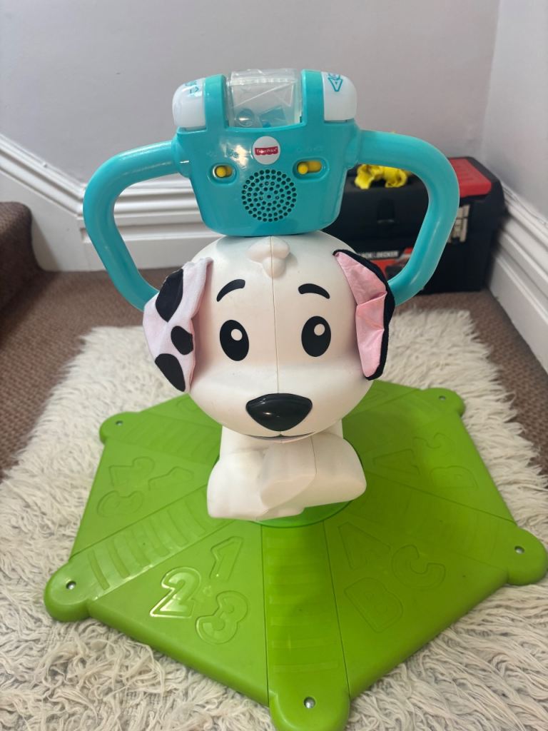 Fisher-Price Bounce & Spin Puppy – Excellent Condition