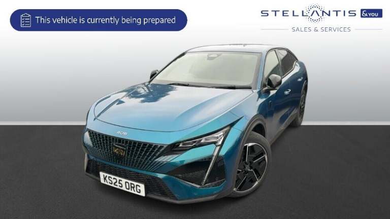 2025 Peugeot 408 1.2 Hybrid 136 GT 5dr e-DSC6 HATCHBACK PETROL Automatic
