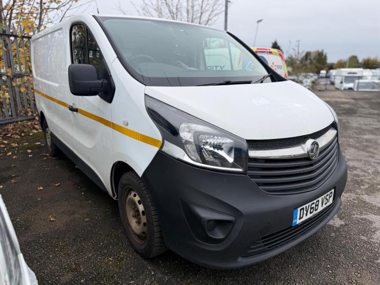 2018 Vauxhall Vivaro 2900 l1 swb 83k euro 6 1 owner finance available  PANEL VAN Diesel Manual