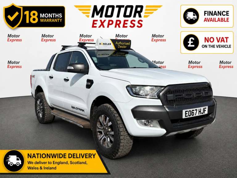 2017 Ford Ranger Pick Up Double Cab Wildtrak 3.2 TDCi 200 Auto PICK UP Diesel Automatic