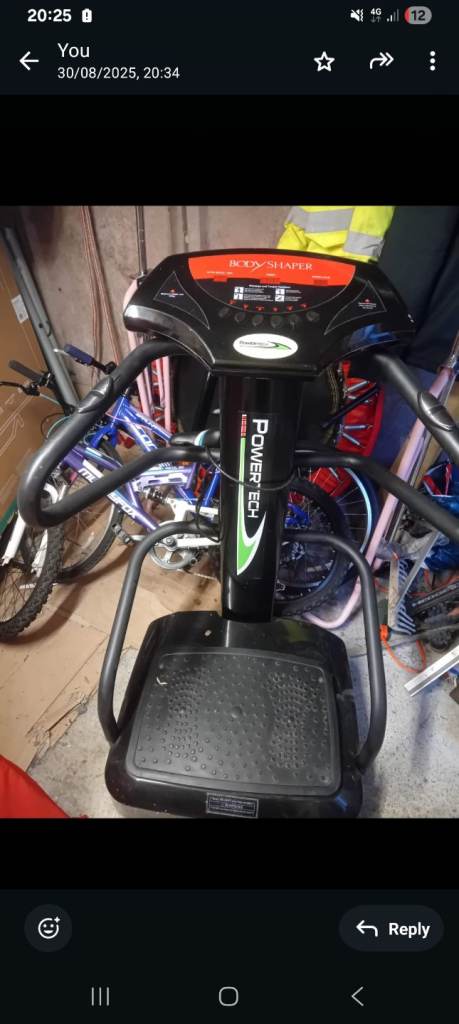 Body vibration plate