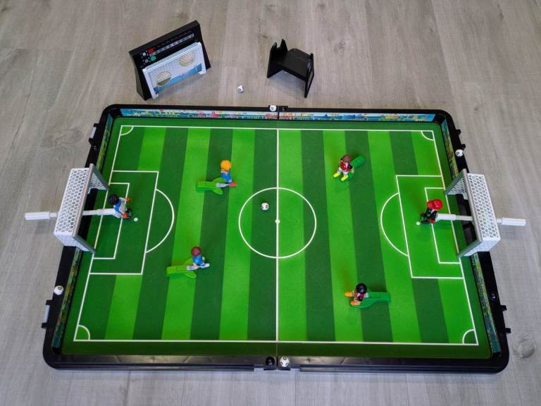 Playmobil Carry Along Football Match, very good used condition 