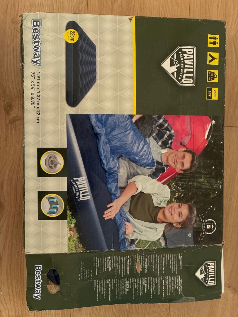 Inflatable mattress bed 