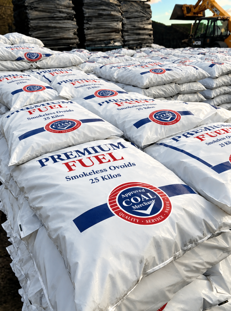 Smokeless Coal 25kg Bags - NEW (with FREE delivery-see below)