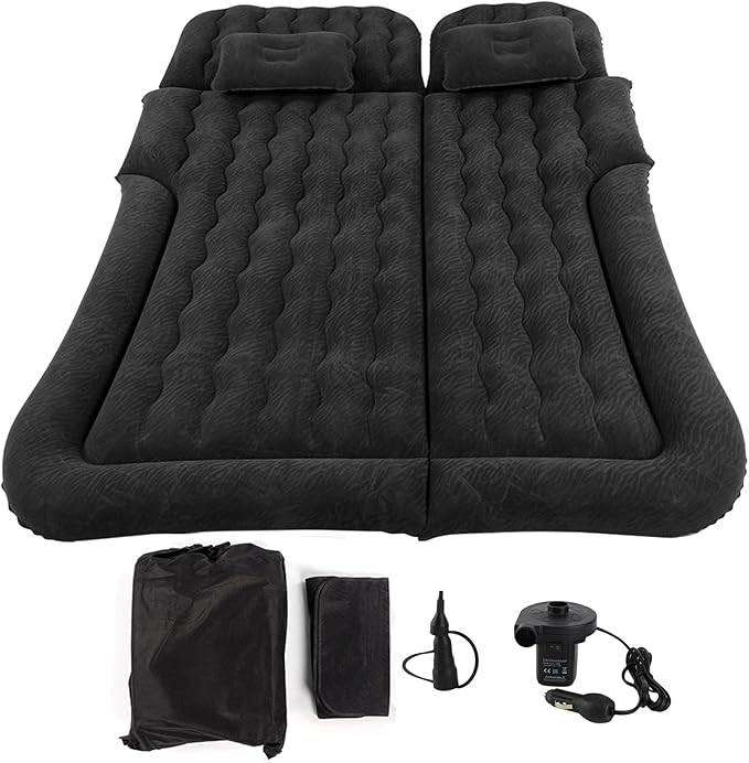 Dioche Back Seat Mattress Airbed, Adjustable Car Inflatable Car Back Seat Mattress