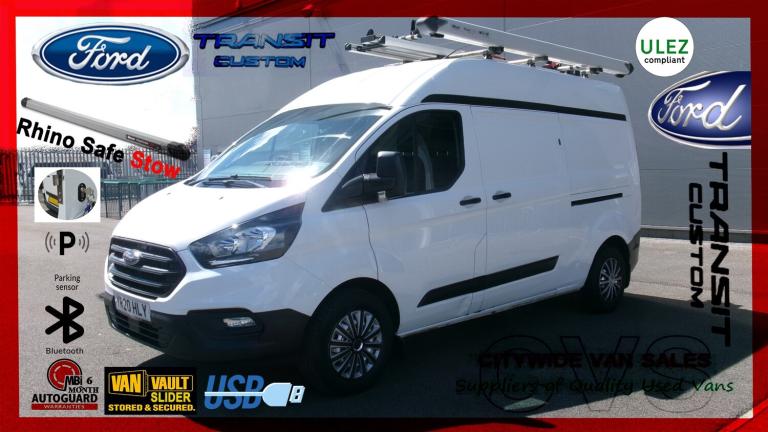 2020 Ford Transit Custom 2.0 EcoBlue 105ps High Roof Leader Van PANEL VAN Diesel Manual