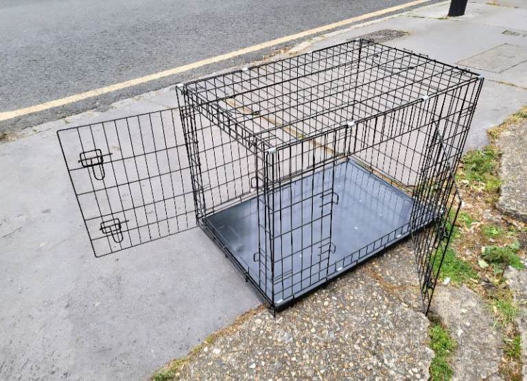 FOLDABLE PET CAGE CARRIER STEEL