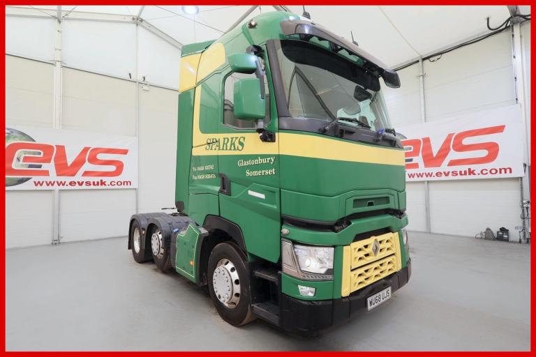 2018 (68 PLATE) Renault T480 6x2 Euro 6 Tractor Units