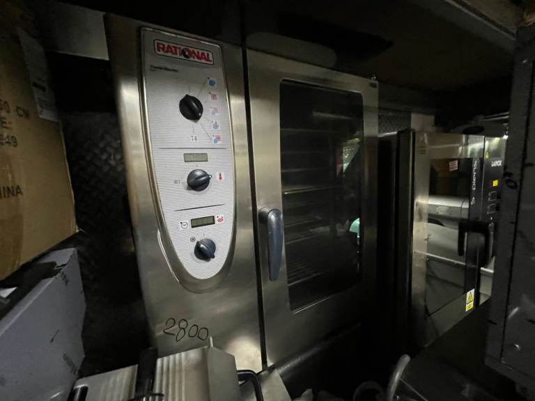 RATIONAL COMBI STEAM OVEN (NO STAND ) CATERING COMMERCIAL KITCHEN CAFE RESTAURANT SHOP EQUIPMENT 