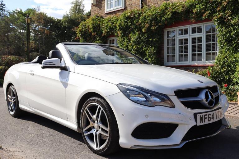 2015 Mercedes-Benz E Class E220 BlueTEC AMG Line 2dr 7G-Tronic CONVERTIBLE DIESEL Automatic