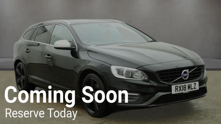 VOLVO V60 2.0 R-Design Lux Nav D3 2018