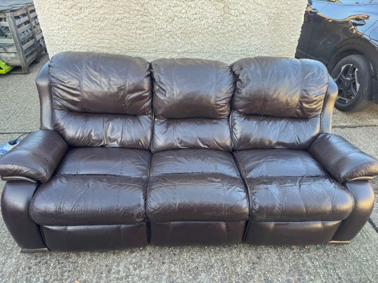 3+2 leather sofa 