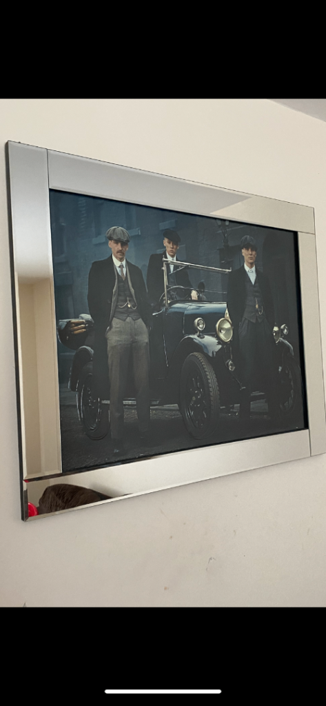Large framed peaky blinders picture 