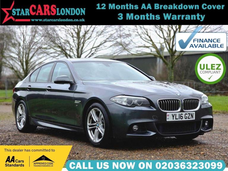 2016 BMW 5 Series 2.0 528i M Sport Auto Euro 6 (s/s) 4dr SALOON Petrol Automatic