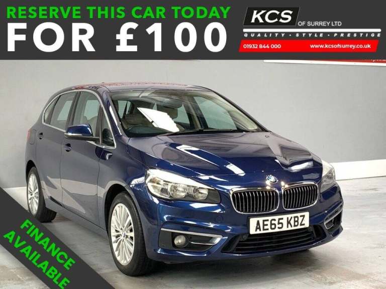 2016 BMW 2 Series Active Tourer 2.0 220i Luxury MPV 5dr Petrol Auto Euro 6 (s/s) (192 ps) MPV Pet...