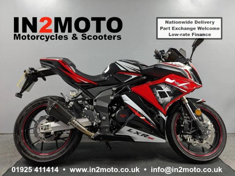 2022 (72) Lexmoto LXR 125 SE in Black/Red