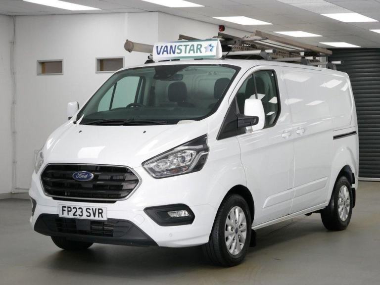 2023 FORD TRANSIT CUSTOM 280 2.0 EBL 130 BHP SWB LIMITED AUTOMATIC ( ROOF RACK )