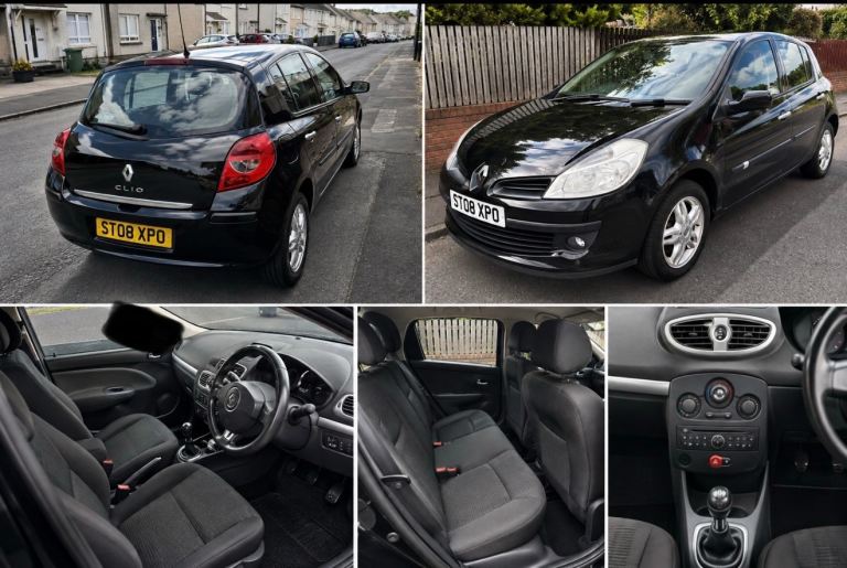 Renault, CLIO, Hatchback, 2008, Manual, 1461 (cc), 5 doors