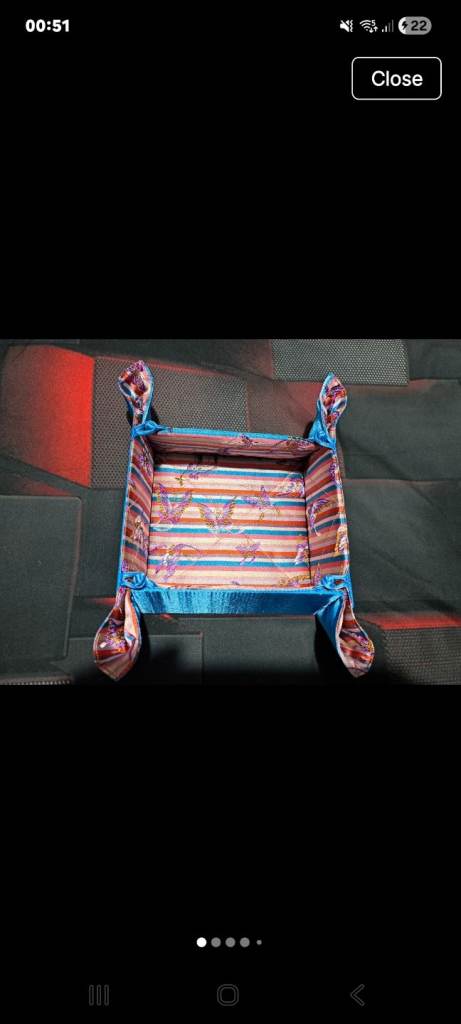 Chinese Satin Box
