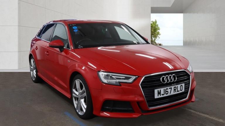 2017 Audi A3 1.5 TFSI S Line 5dr S Tronic ++ TECH PACK / NAV / DAB / ULEZ / BLUETOOTH ++ HATCHBAC...
