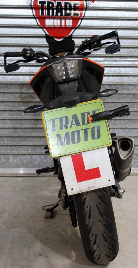 2024 73 KTM DUKE 125 ABS LEARNER LEGAL TRADE SALE 7K WHITE/ORANGE NEW MOT RIDES