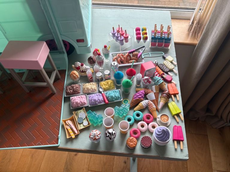 Our Generation Doll Ice Cream Trucj