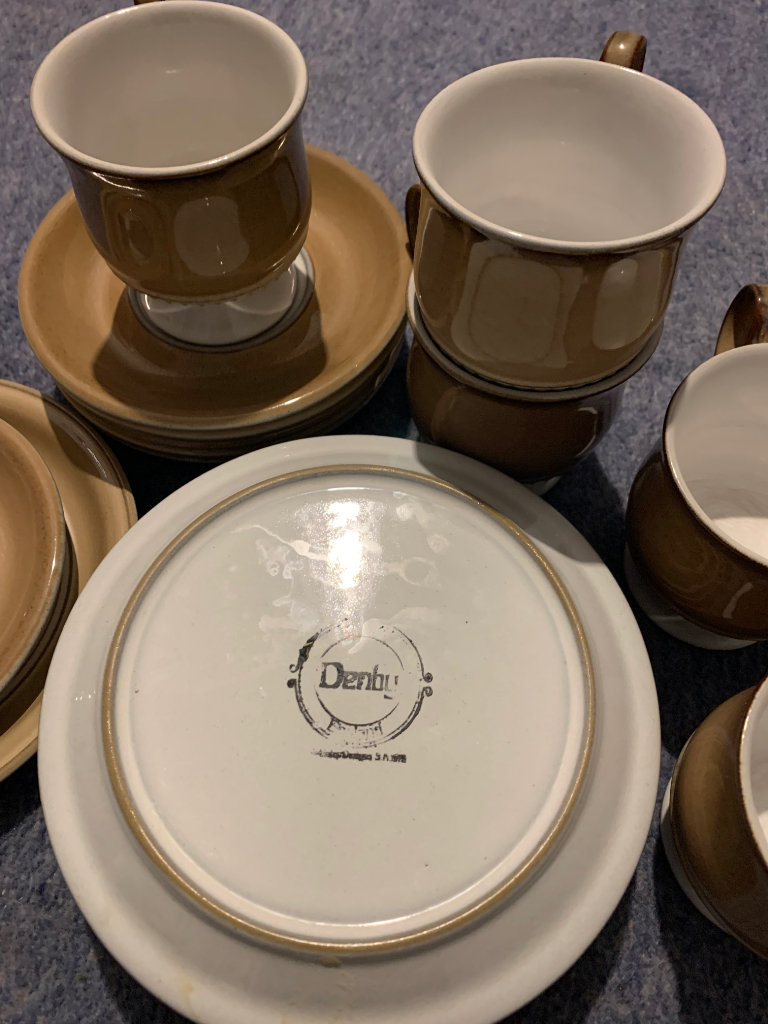 Vintage Denby tea set Seville 
