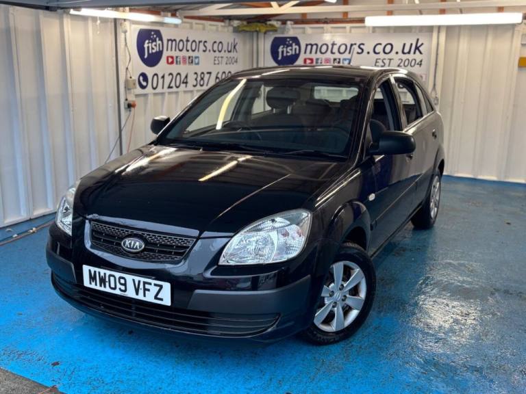2009 09 KIA RIO 1.4 HATCHBACK 5DR PETROL MANUAL (139 G/KM, 95 BHP)