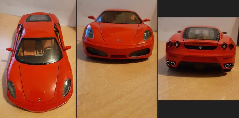 Ferrari F430 Scale Model Car