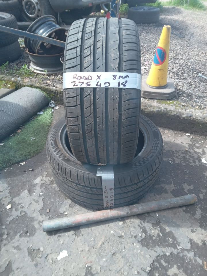 2754018 matching pair 50 each fitted and balanced open 7 days £50