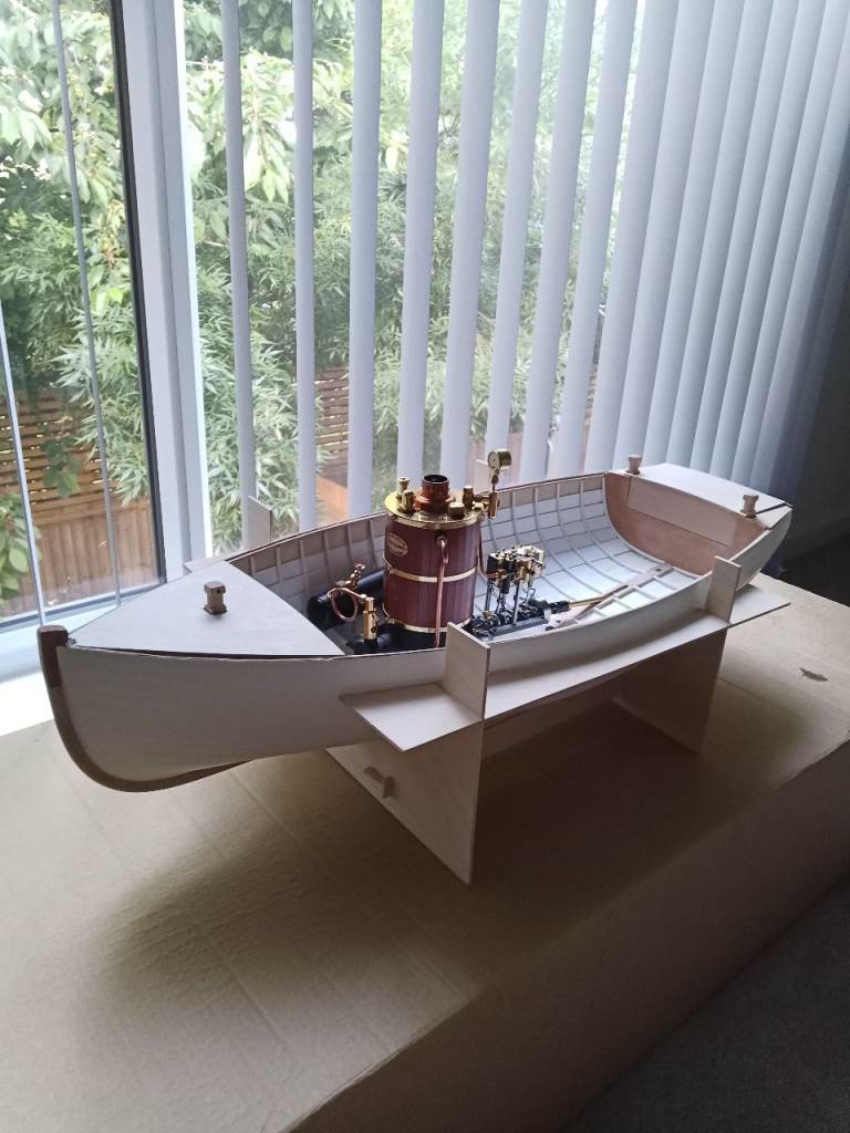 Model steam boat 