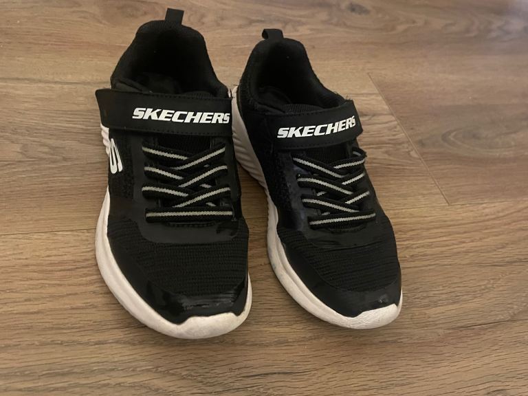 Skechers Black Trainers - Good Condition