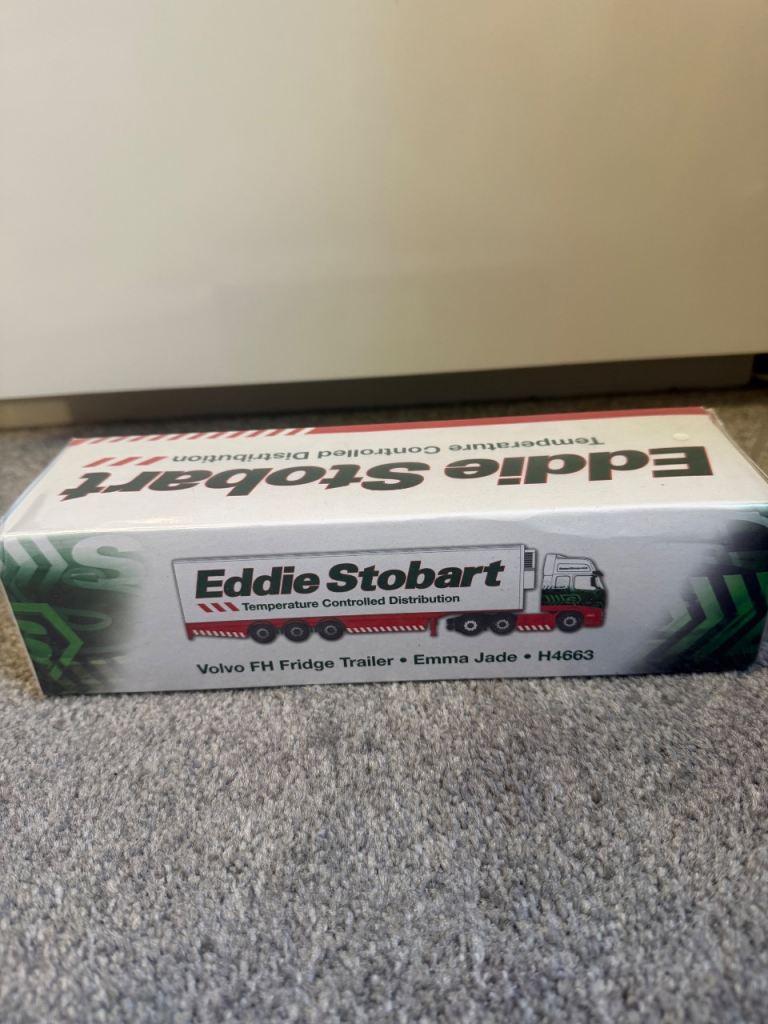 Eddie Stobart Volvo FH Fridge Trailer Model – New, Boxed