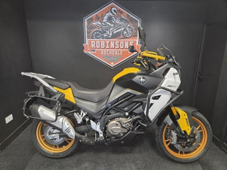 The New QJMotor SVT650 adventure.