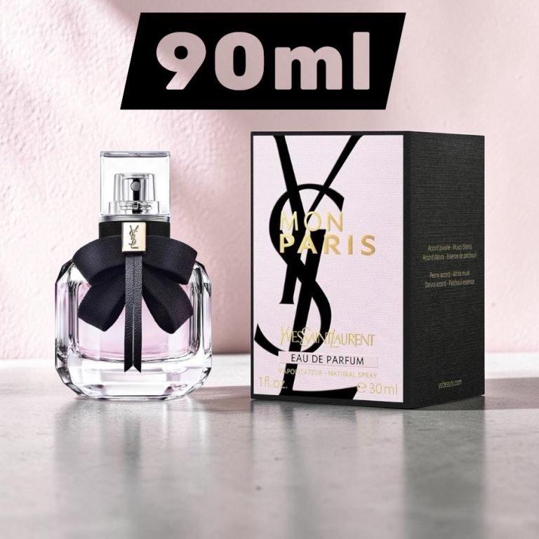 Yves Saint Laurent Mon Paris Eau de Parfum 90ml Spray New