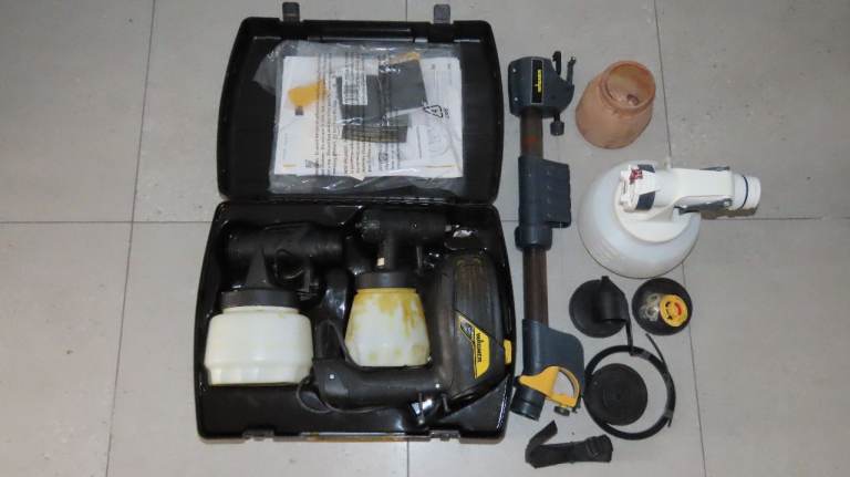 Wagner Wood Metal Extra Spray Attachment Paint Sprayer Nozzle Head Pot Spares Repairs Untested Used