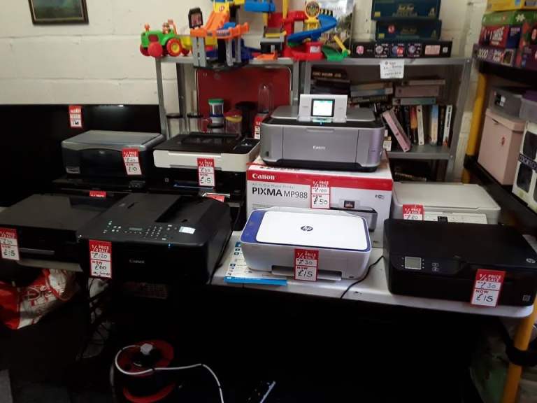 Various Printers - Read description - As priced Low Cost Moves Used items STALYBRIDGE SK15 3DN
