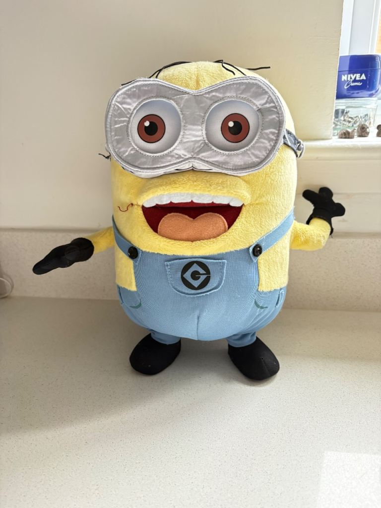 Universal Studios Despicable Me Minion Plush Toy – Good Condition