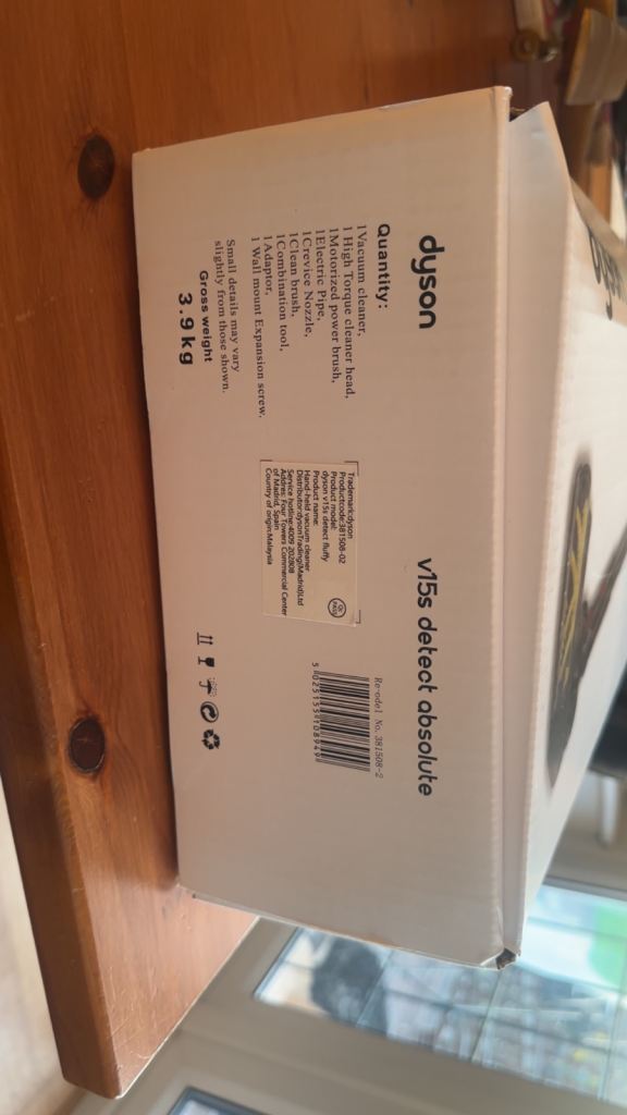 Dyson V15s Detect Absolute Cordless Vacuum Cleaner – Full Kit + Accessories