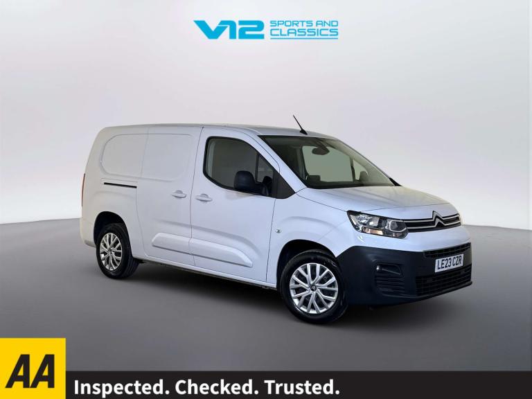 2023 Citroen Berlingo 1.5 BlueHDi 950Kg Driver Edition 100ps 6 Speed S/S PANEL VAN DIESEL Manual