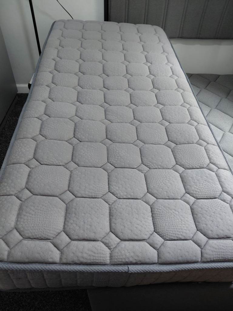 Single bed with new mattress