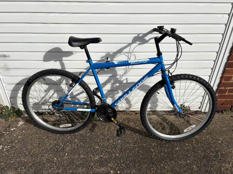 MAN OR LADIES BIKE CHALLENGE emulator  serviced 26 in wheels 6x3 gears  19 in frame  serviced £70