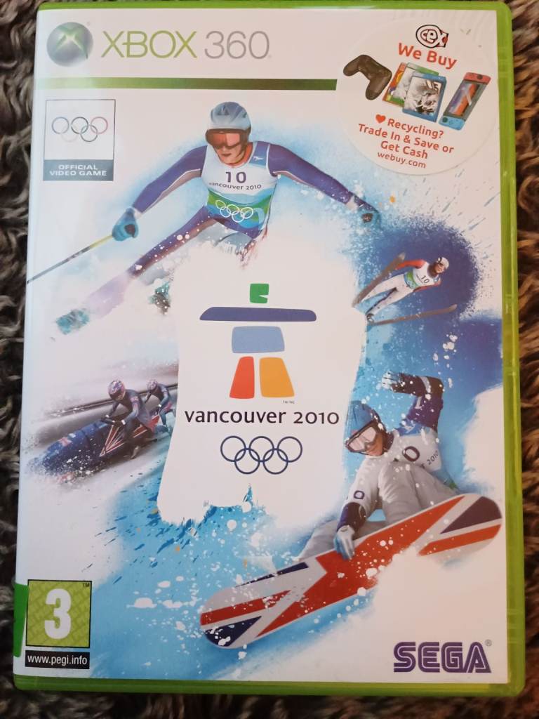 Xbox 360 Vancouver 2010 skiing game 