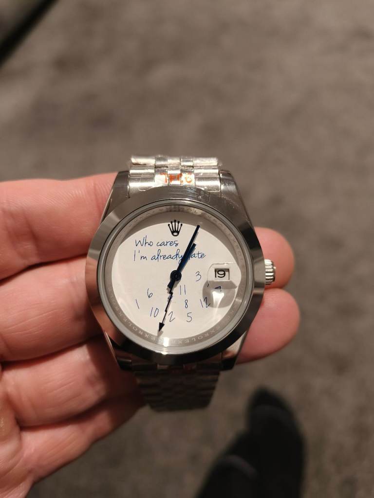 Fully automatic watch 