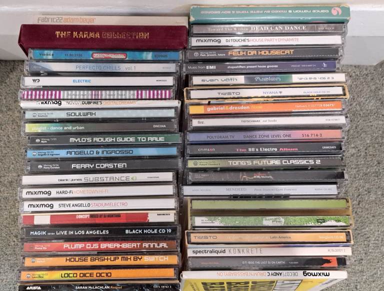 Job lot Dance, Trance,  House CDs