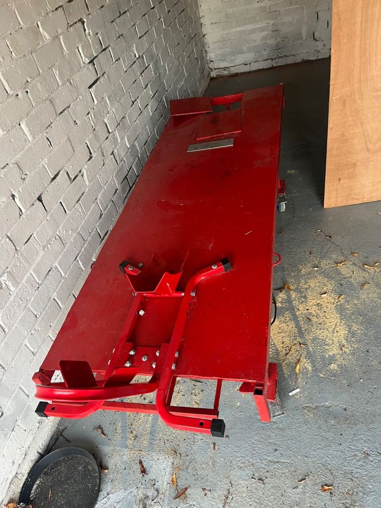 Motor bike lift/table 